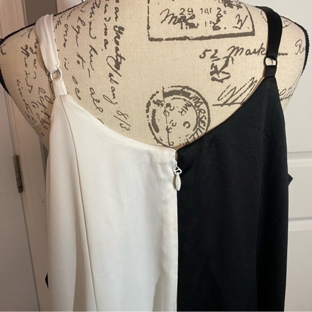 Disney for Torrid Black & White 101 Dalmatians Cruella De Vil‎ Evening Gown 18 M - Picture 8 of 13